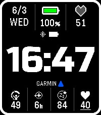 Typical Garmin Fitness