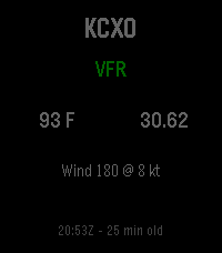 METAR Aviation Weather