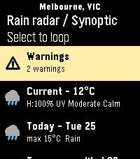 BOM Weather