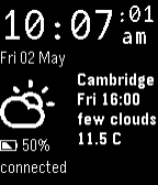 Battery Monitor Watchface