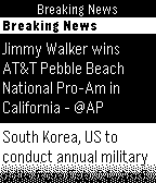 Breaking News