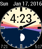 Twilight SunClock