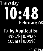 New Relic Watchface
