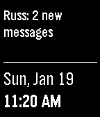 Notification Face