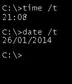 CMD Time Typed
