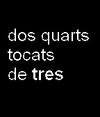 L'hora en català