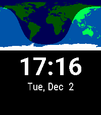 Day and Night Earth Watchface