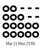 Morse Code Clock