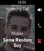 Dialer for Pebble