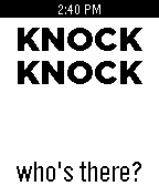 Knock Knock