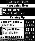 GW2 Boss Timers