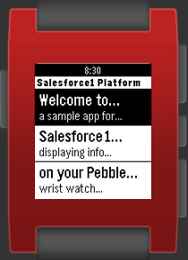PebbleForce Dashboard for Salesforce
