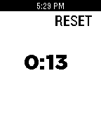Pebble timer