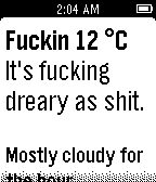 MF'n Weather