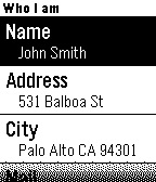 Who I am for Pebble