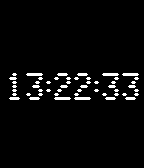 Dot Matrix Watchface #1
