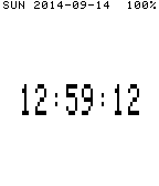 Dot Matrix Watchface #2