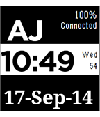 AJ Pebble Face