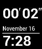Stopwatchface
