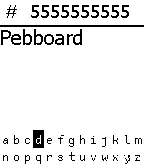 Pebboard