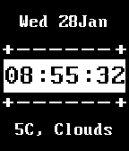 Basic watchface