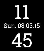 Yeah! Clock for Pebble