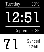 Simple Time, Date, and Weather