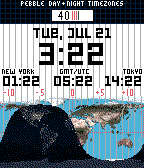 Day & Night Timezones