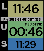 Sidereal Watchface