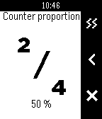 Counter proportion