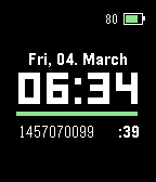 Tobi's Dev Watchface