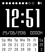 Calendar Face
