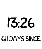 days since / til