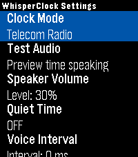 WhisperClock