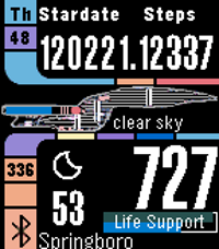 NCC-1701D LCARS TOM