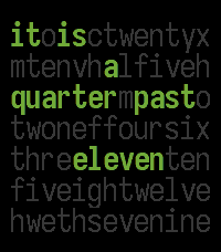 Lexiclock
