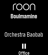 Roon Remote for Pebble