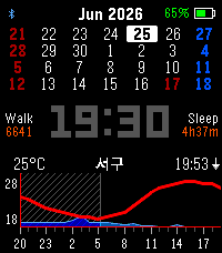 ForecasWatchface2-Kor