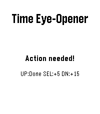 Time Eye-Opener