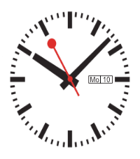 Swiss Railway Watchface 2 (day next to date)