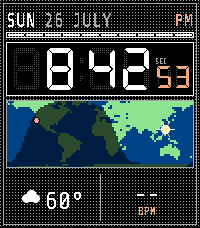 LCD Worldtime
