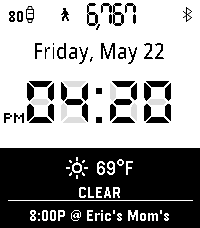 Pixel Style w. Calendar