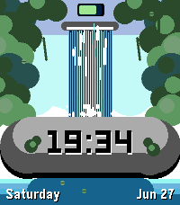 Serene Waterfall