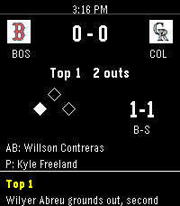 MLB Scores