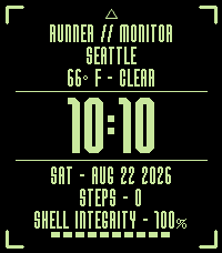 RUNNER // MONITOR