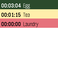 Countdown timer