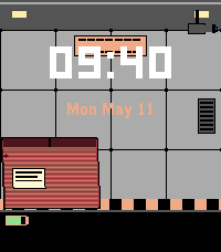 Metal Gear Cardboard Box Watchface